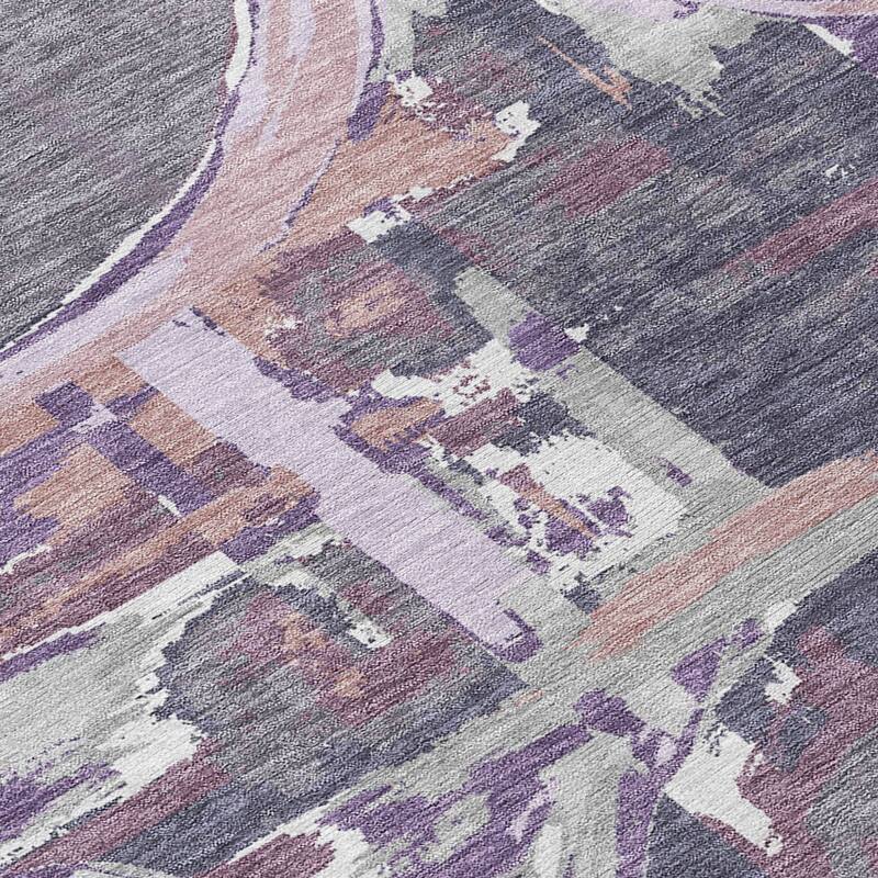 HomeRoots Geometric Transitional Rectangle Outdoor Rug
