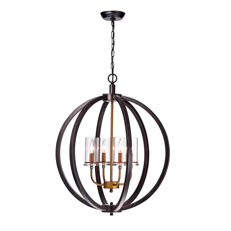 Orcus 4-Light Globe Chandelier