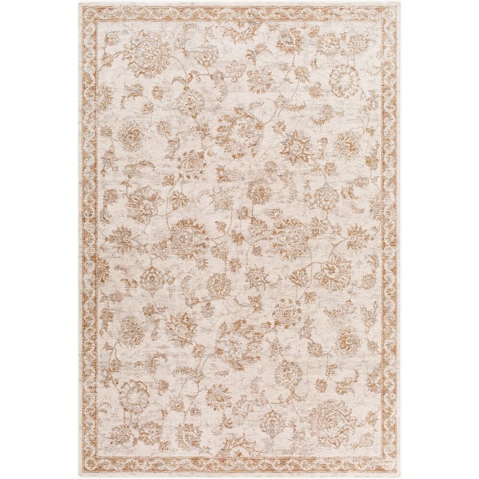 Livabliss Da Vinci Traditional Area Rug - 12' x 15' - Tan