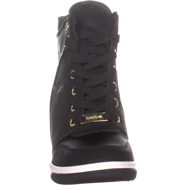 bebe platform sneakers