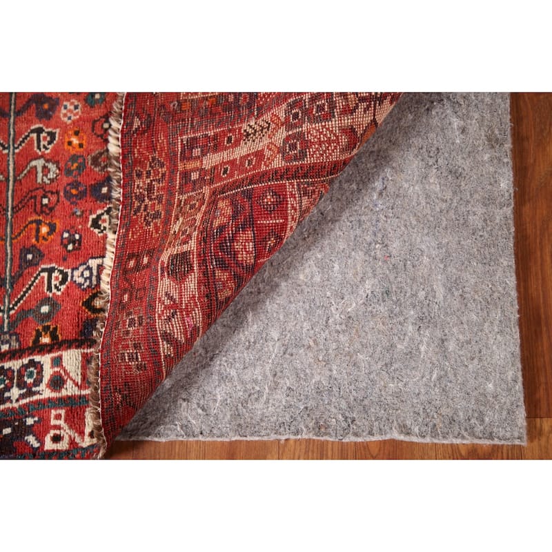 Kashkoli Persian Vintage Area Rug Handmade Wool Carpet - 5'5"x 9'1"