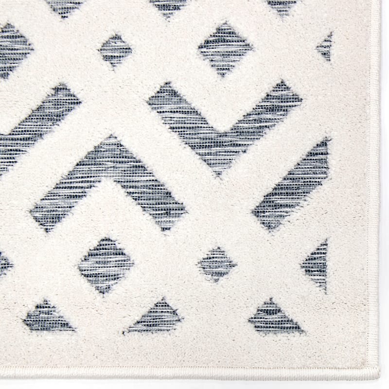 Simply Southern Cottage Covington Geometric Indoor Outdoor Rug