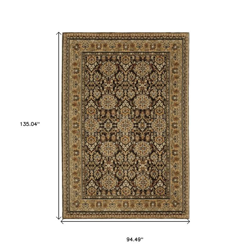 HomeRootsOriental Traditional Rectangle Area Rug