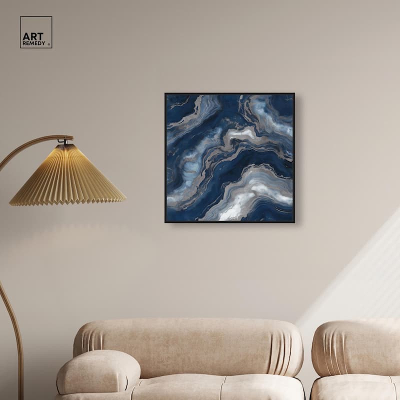 Deep Sea Geode I Canvas by Art Remedy
