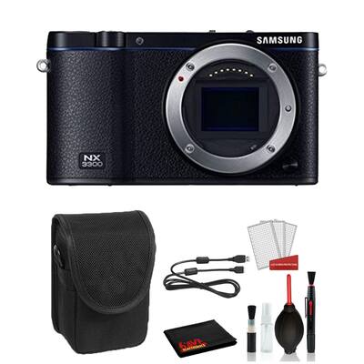 Samsung NX3300 Mirrorless Digital Camera Advanced Bundle - Case