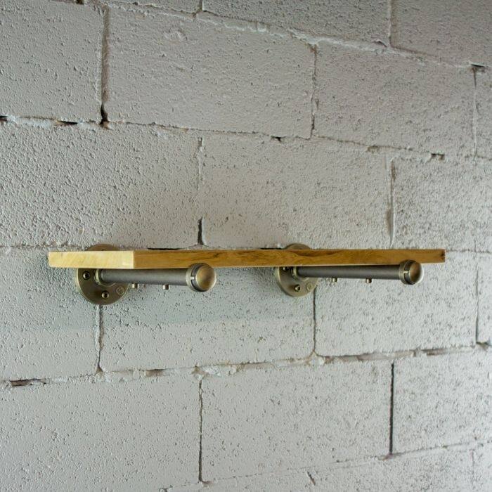 Somerville Farmhouse Industrial Wall Shelf