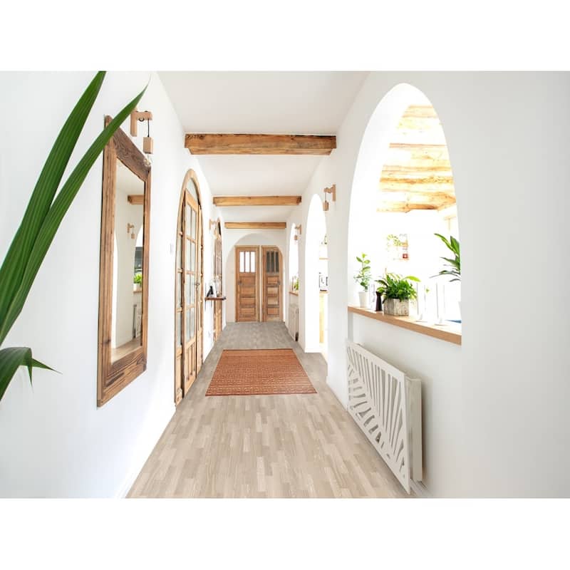 Striped Gabbeh Kashkoli Oriental Runner Rug Hand-knotted Wool Carpet - 2'9" x 8'1"