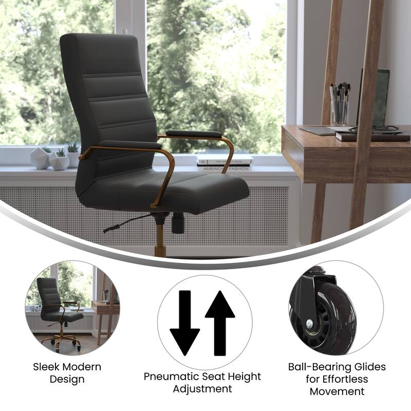 Executive Chair on Skate Wheels