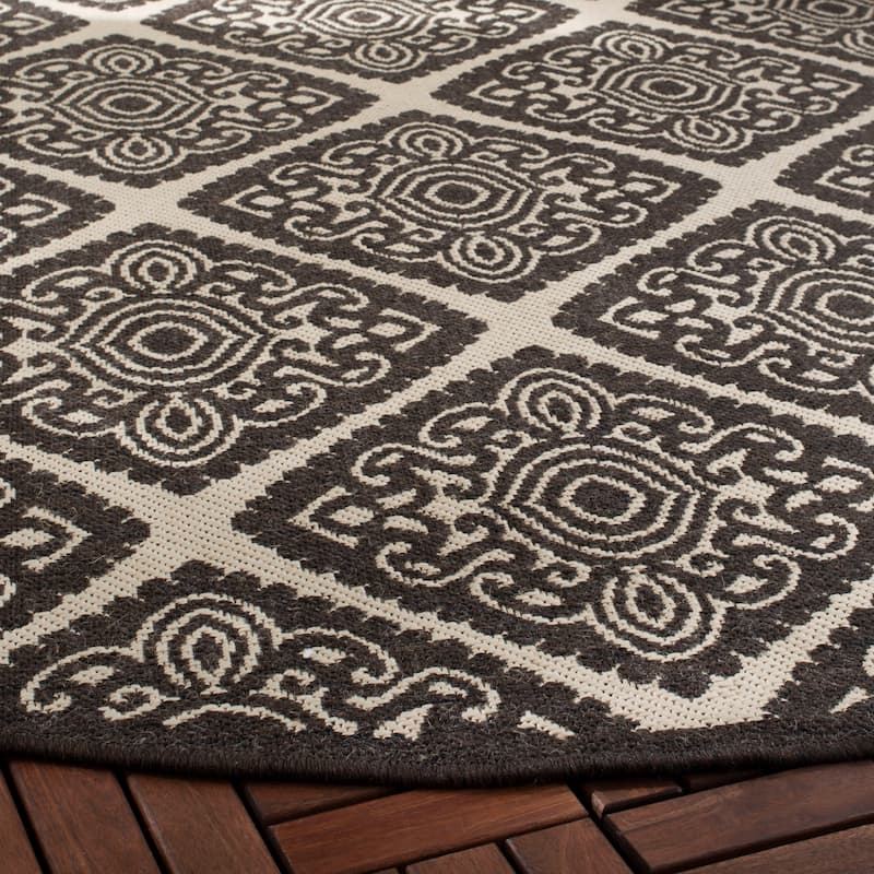SAFAVIEH Beach House Phyllis Indoor/ Outdoor Waterproof Patio Backyard Rug