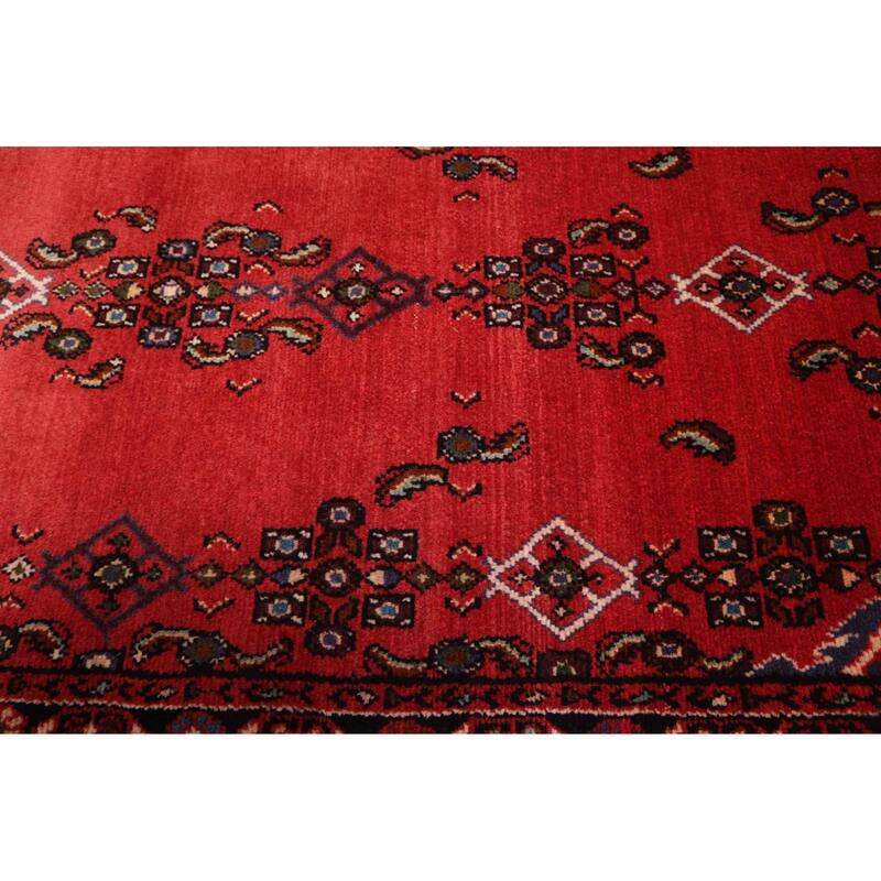 ECARPETGALLERY Hand-knotted Anadol Red Wool Rug - 2'6 x 9'3