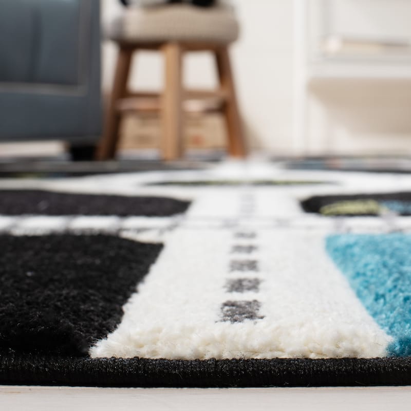 SAFAVIEH Carousel Kids Koika Neighborhood Road Rug