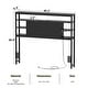 preview thumbnail 6 of 82, Headboards with Storage Shelves, Head Board with Power Outlet and LED Light for Bed Frame