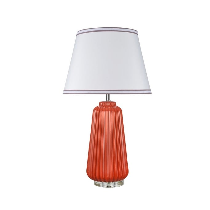 wide base table lamps