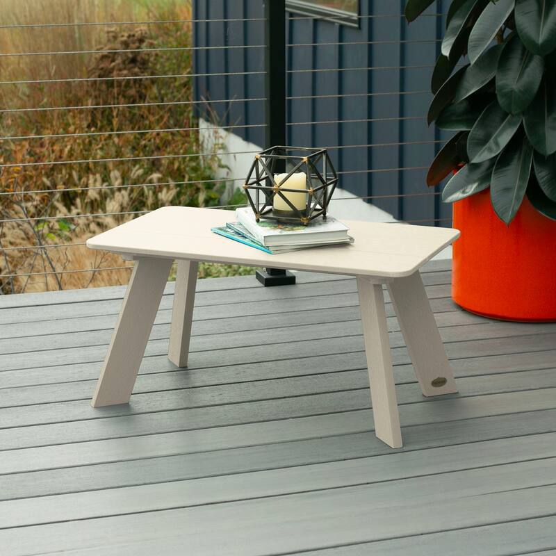 Modern Adirondack Coffee Table - Whitewash