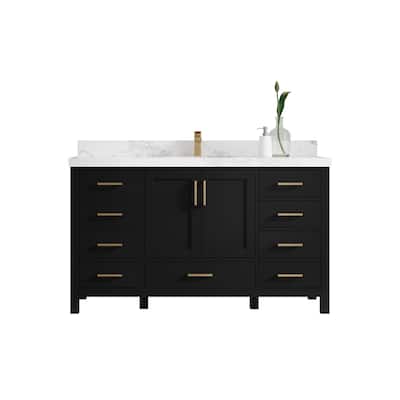 Willow Collections 60 in. W x 22 in. D Malibu Single Sink Bathroom Vanity with Countertop