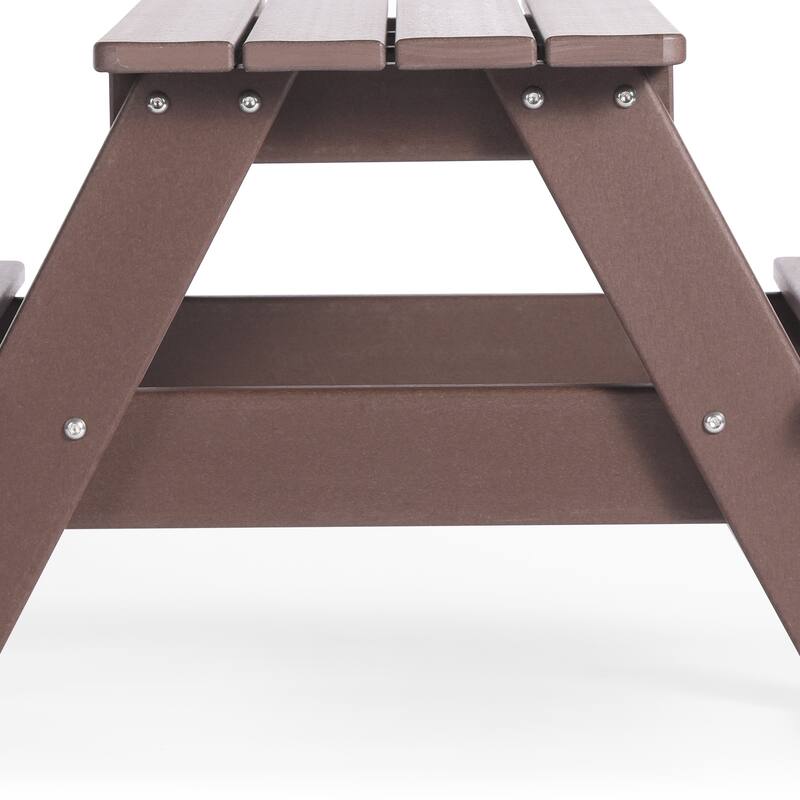 Laguna Kids Outdoor Poly Picnic Table