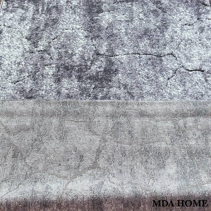 Milan Collection Abstract Stone Area Rug