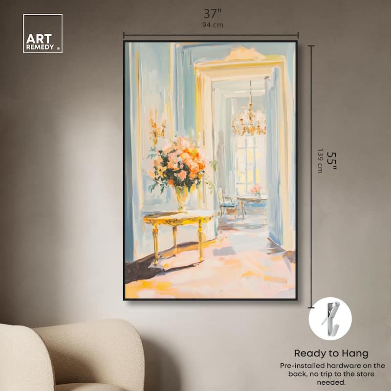 Glowing Room II Canvas by Art Remedy