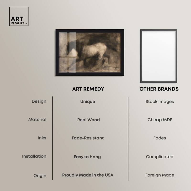 Dark Horse Shadowbox by Art Remedy