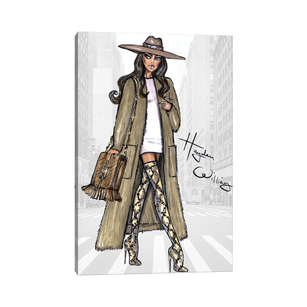 iCanvas "Sleek In Sandstone" by Hayden Williams Canvas Print