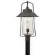 preview thumbnail 2 of 2, Hinkley Lighting Belden Place 1 Light 22" Tall Post Light with Clear