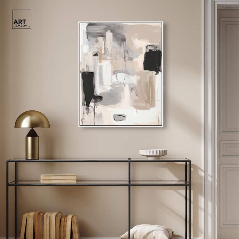 Beauty of Beige II Canvas by Art Remedy