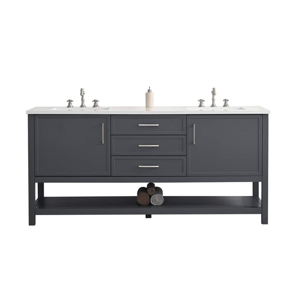 Sudio Design Arlo 72" Double Bathroom Vanity