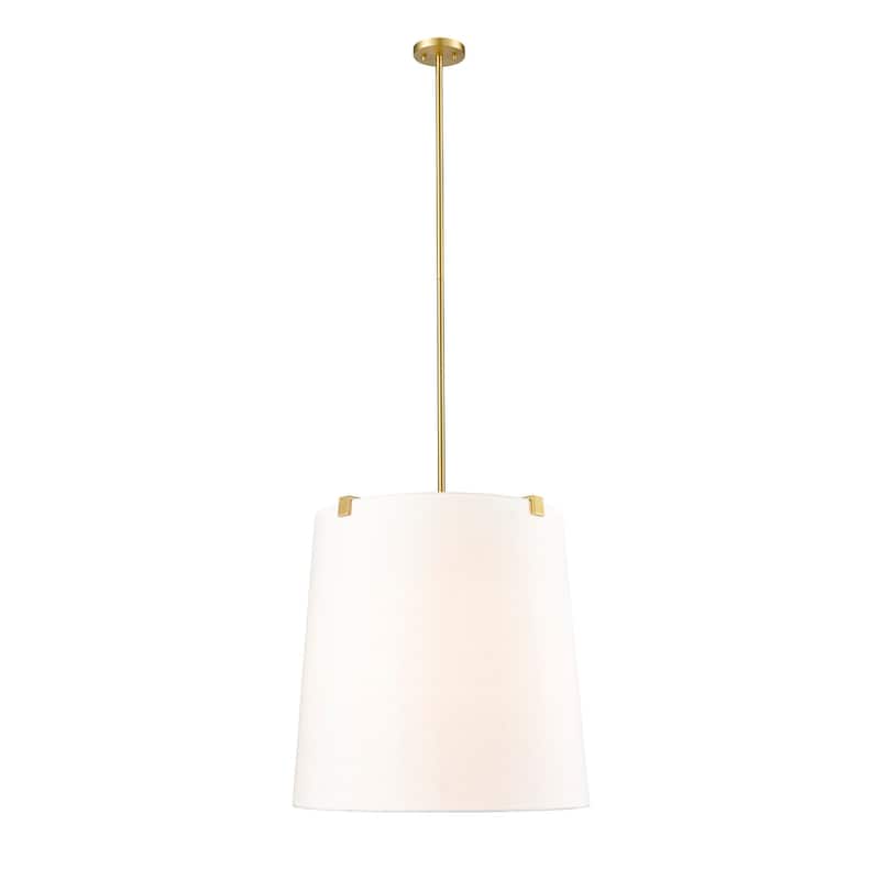 Z-Lite 3501P24 Weston 6 Light 24" Wide Pendant with Shade