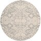 preview thumbnail 24 of 38, SAFAVIEH Handmade Restoration Vintage Boho Gaylen Wool Rug 6' Round - Light Grey/Ivory - Round