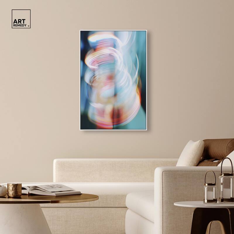 Swirling Light II Canvas by Art Remedy