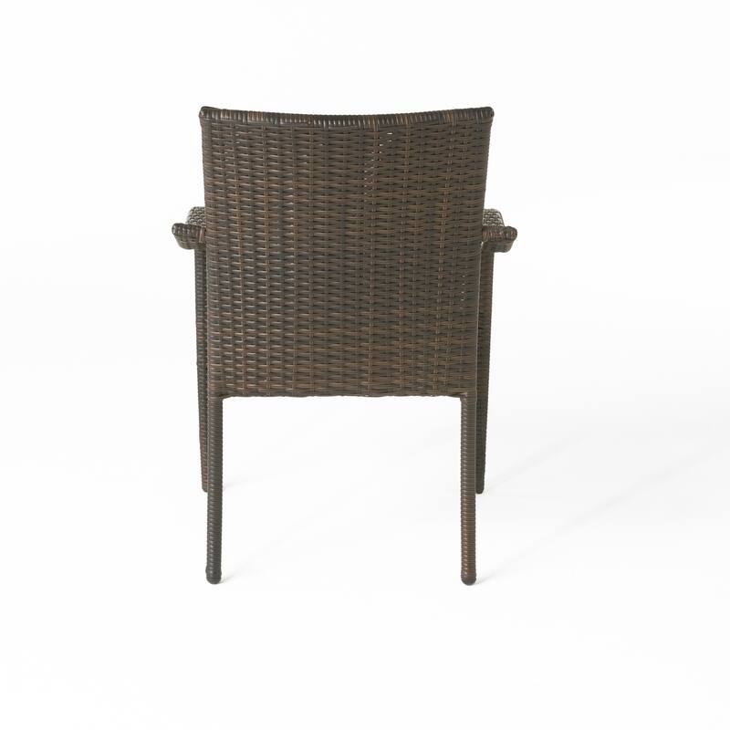 San Pico Wicker Outdoor 5-piece Dining Set by Christopher Knight Home