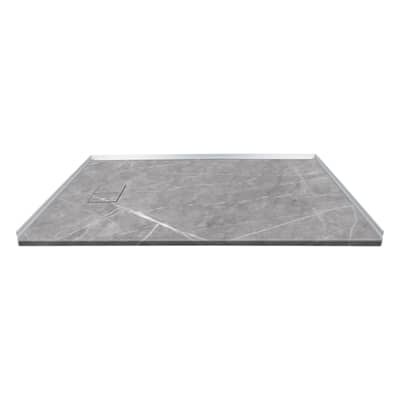 Transolid FZSP6036 59-1/8" x 35-1/2" Rectangular Shower Base with