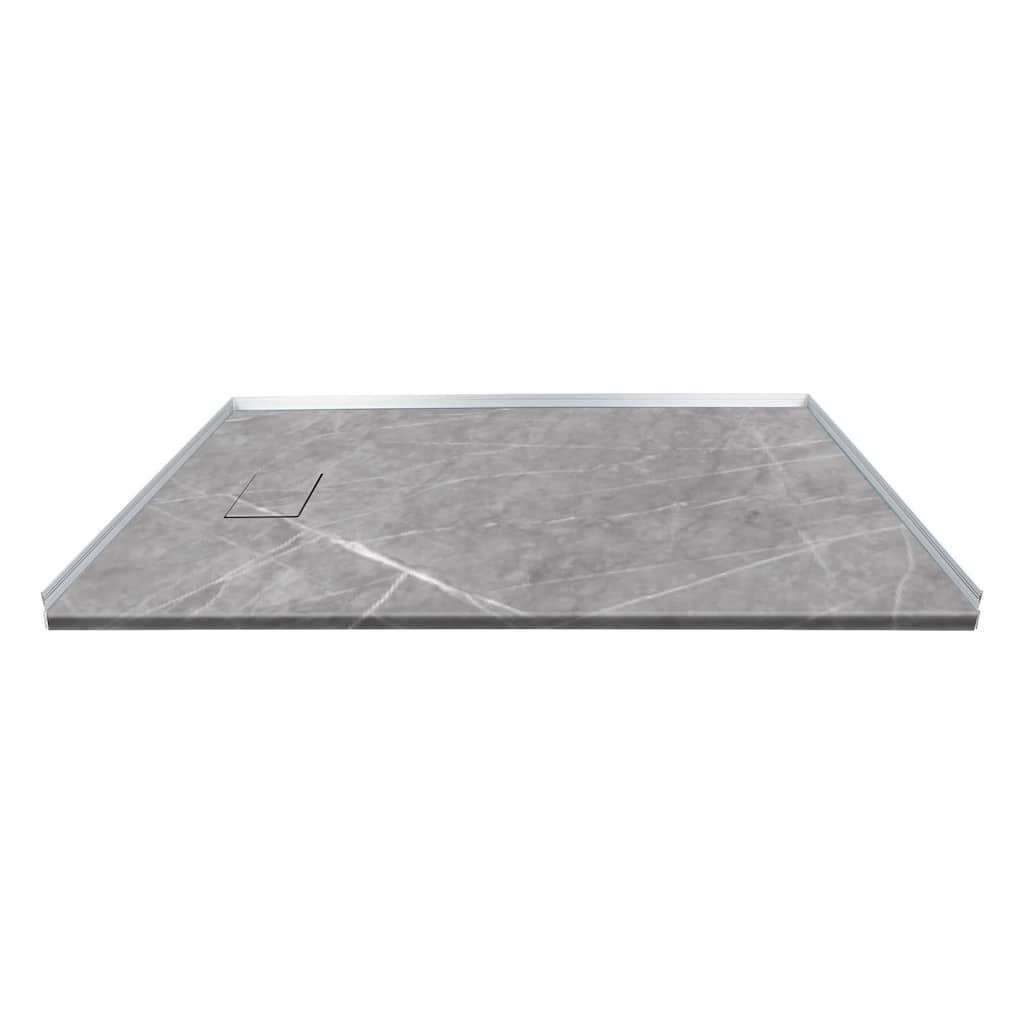 Transolid FZSP6036 59-1/8" x 35-1/2" Rectangular Shower Base with