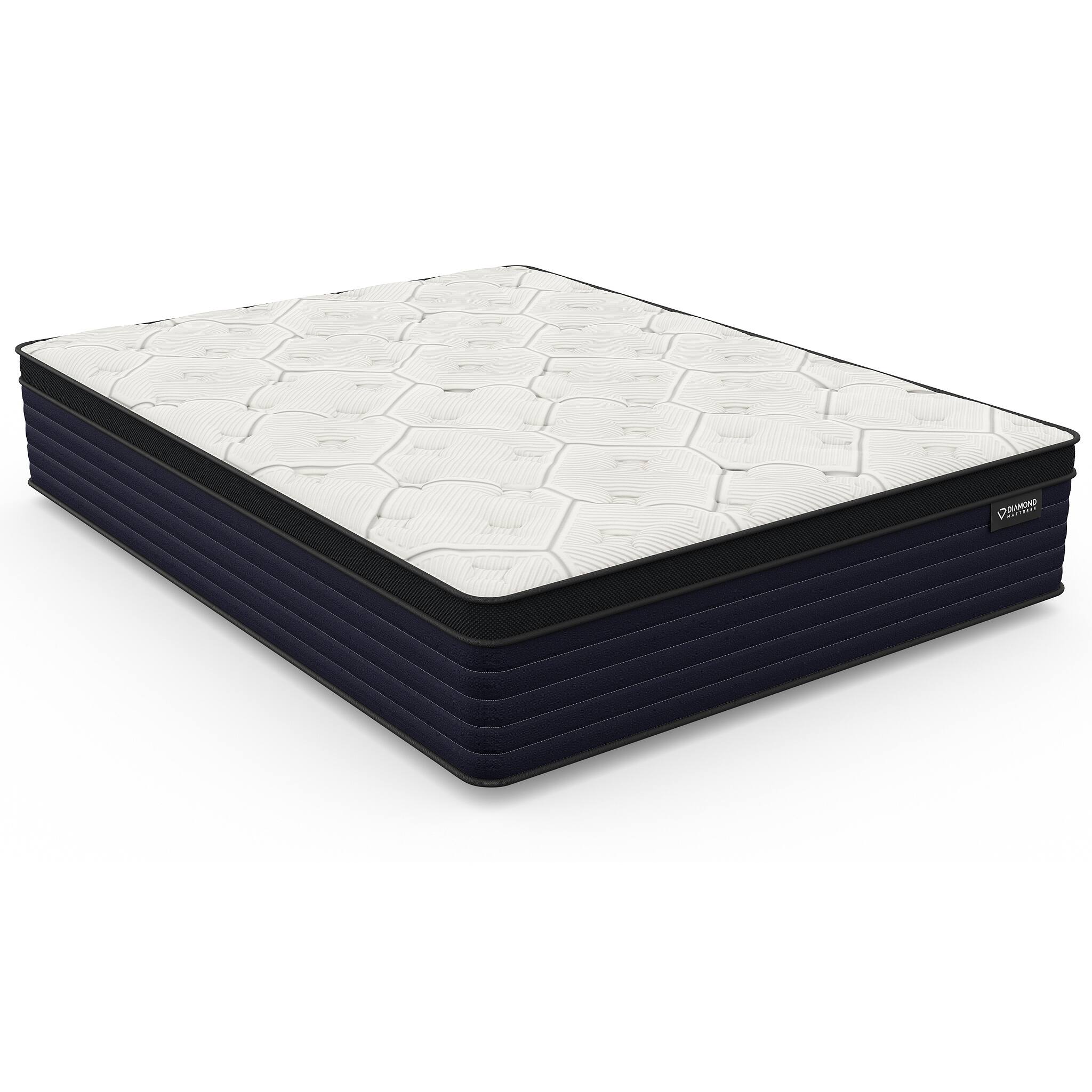 14inch Cool Copper Hybrid EuroTop King Mattress CertiPURUS Firm