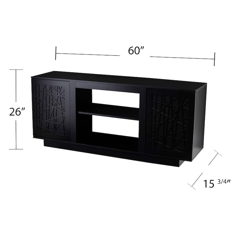 SEI Furniture Delgrave Media TV Stand w/ Storage for TV's up to 56"