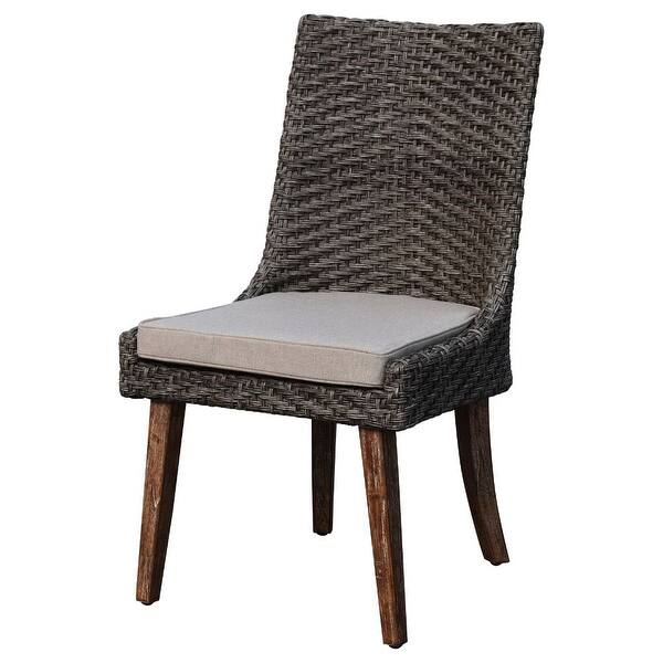 Shop Courtyard Casual Cosmos Fsc Teak 7 Piece 84 Rectangle Dining Table And 6 Dining Chairs On Sale Overstock 31601301