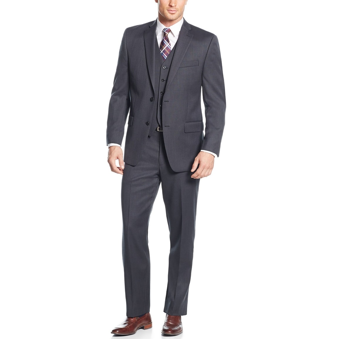 michael kors charcoal suit