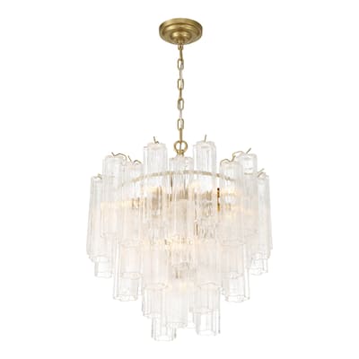 Artcraft Sophia Chandelier - Brass Finish