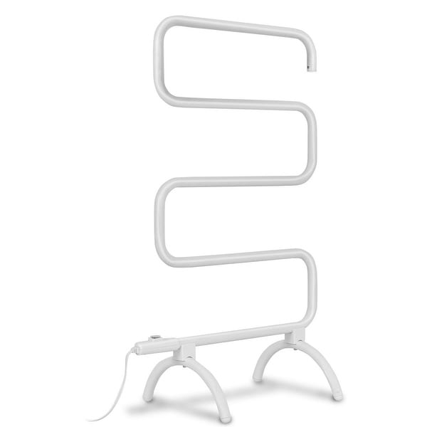 100W Electric Towel Warmer Drying Rack - 23.2" x 13.0" x 36.2" (L x W x H). Opens flyout.