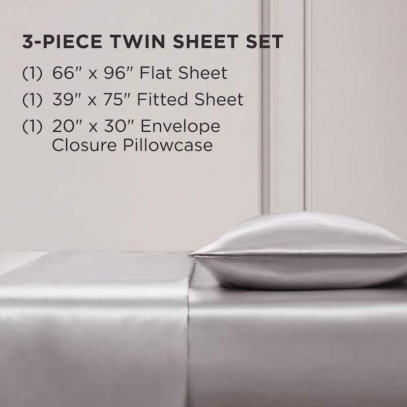 Juicy Couture Silky Satin Sheet Set