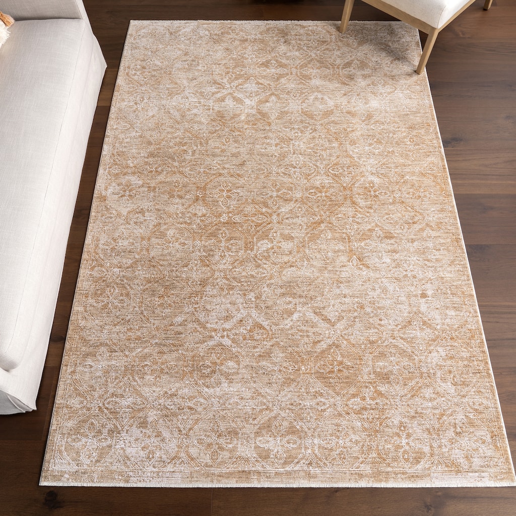 Nuloom Sevilla Medallion Fringe Area Rug