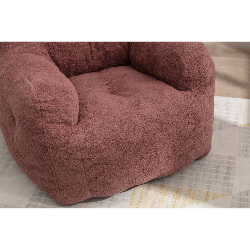 Soft Tufted Foam Bean Bag Chair