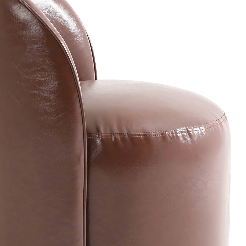 23" W Upholstered Swivel Side Chair for Dining Room, Balcony, Parlour