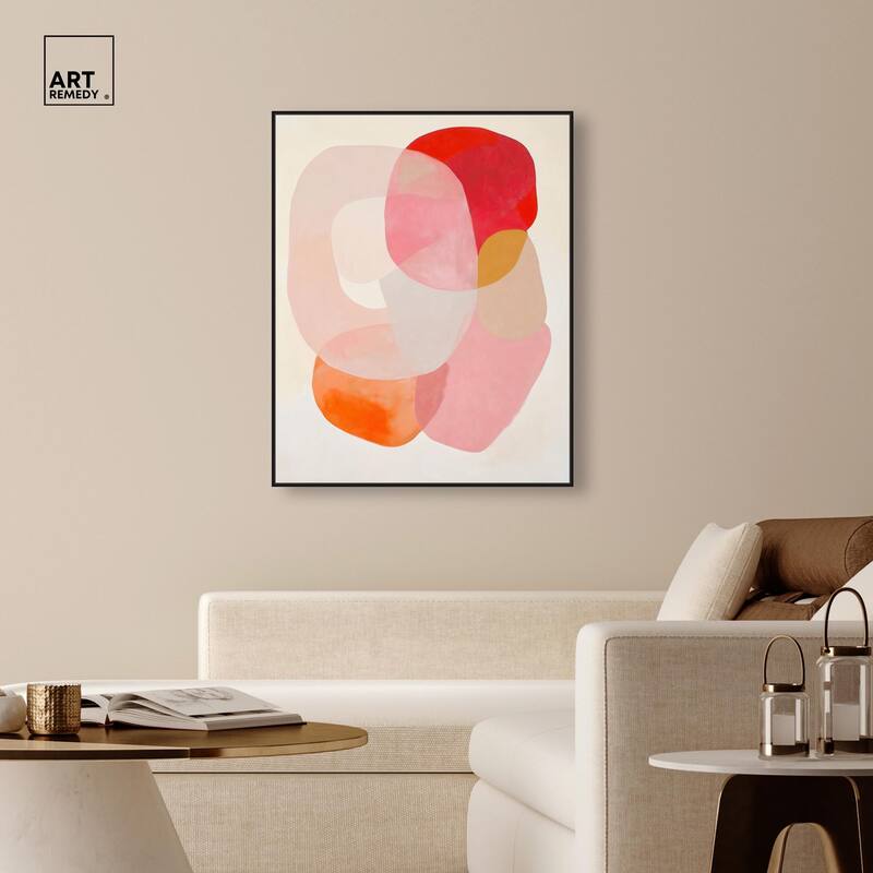 Gradient Genesis Canvas by Art Remedy