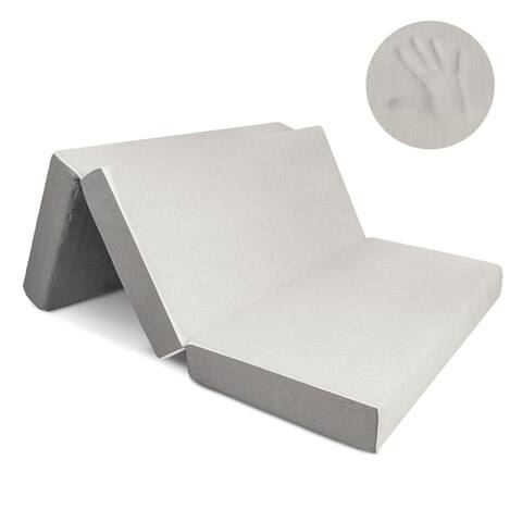 Milliard 6-inch Memory Foam Tri-fold Queen-size Mattress