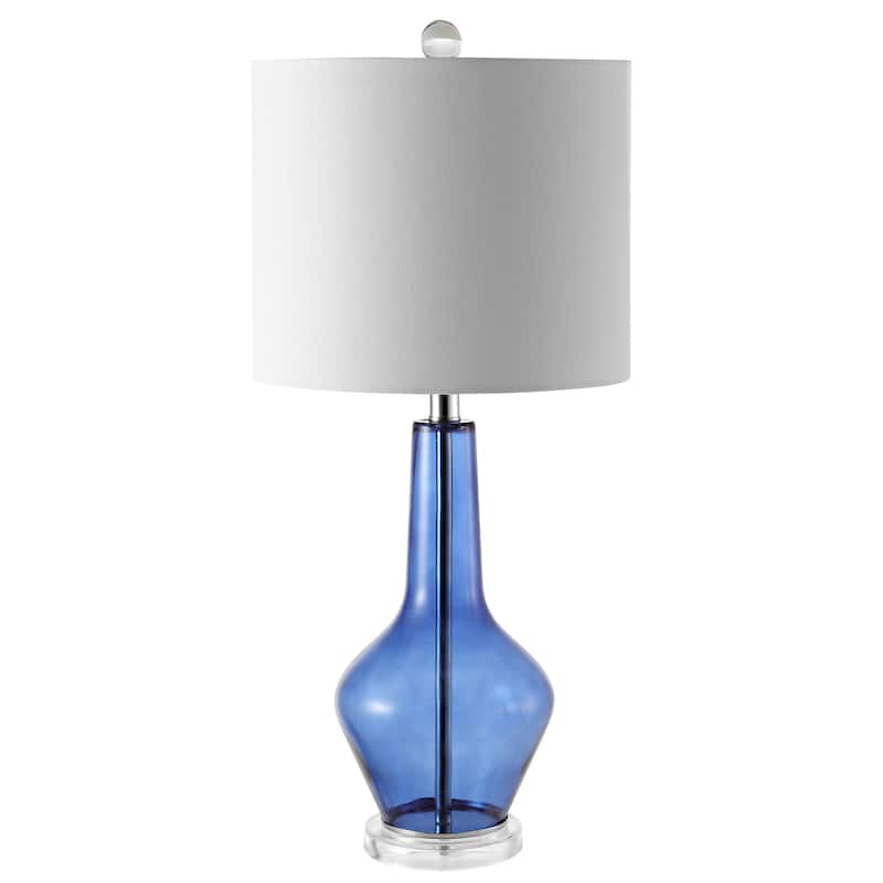 SAFAVIEH Lighting Bozhanka 24" Table Lamp - 11"x11"x24" - 11Wx11Dx24H