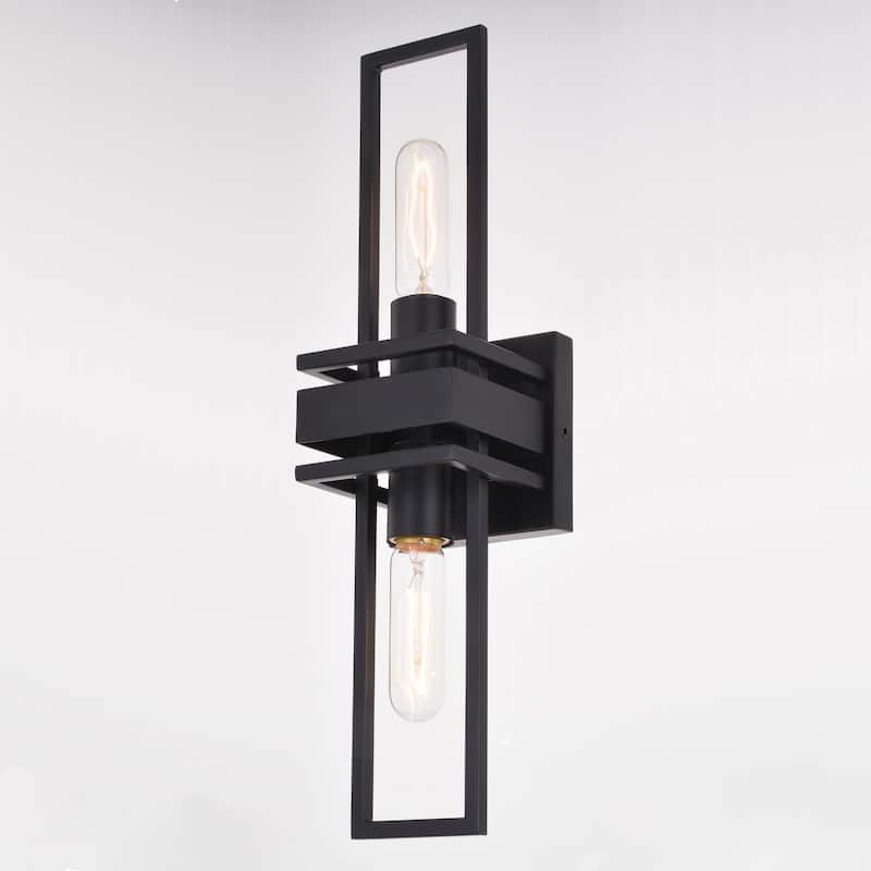 Vaxcel Lighting Marquis 2 Light 19" Tall Wall Sconce