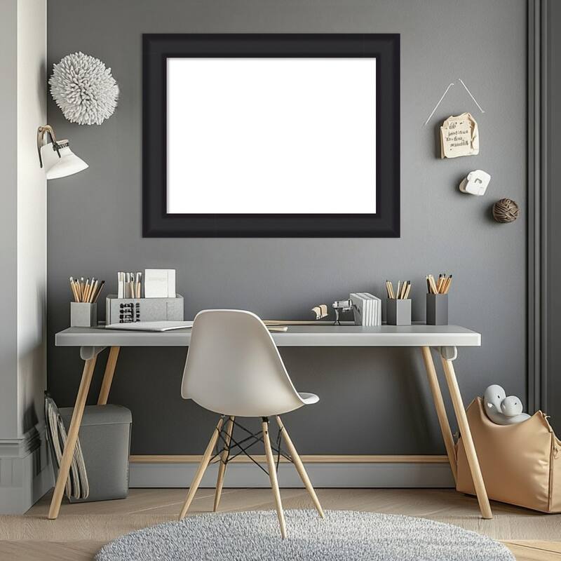 Oliver Framed Dry Erase Magnetic Board