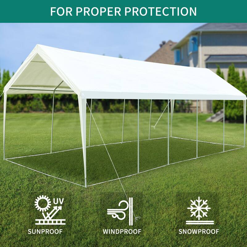 Outdoor Metal White Party Tent with Windows