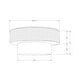 preview thumbnail 3 of 9, Mila Coconut Shell Round Pedestal Coffee Table by East at Main